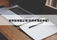 软件区块链公司[软件开发区块链]